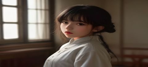 摄影工作室的专业写真拍摄现场，摄影师手持相机对准被拍摄者，背景有柔和的补光灯与精心布置的场景道具，展现专业商业写真的创作氛围